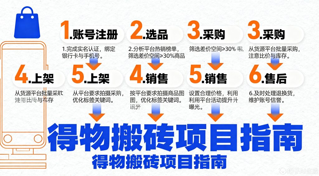 图片[1]-得物搬砖教程，倒买倒卖挣差价，从0-1完整版项目详细拆解-陆总资源网